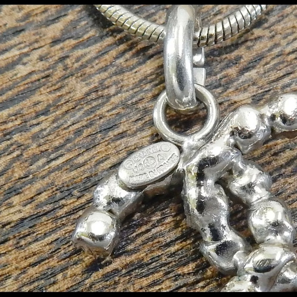 Chanel cc logo vintage crystal necklaces - Picture 12 of 12